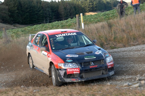 Second overall at today's Trust House Racetech Rally Wairarapa has secured Geof Argyle and Tarryn Cox the Open Class four-wheel-drive title in the Vantage New Zealand Rally Championship