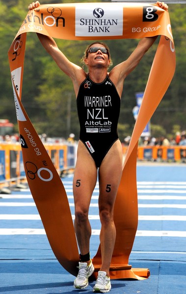  Sam Warriner winning the Tongyeong ITU BG World Cup