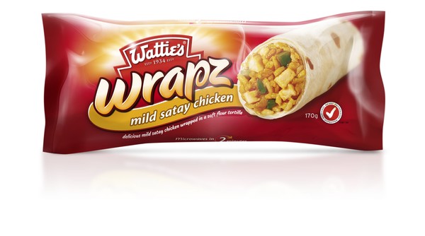 Watties Wrapz Satay Chicken