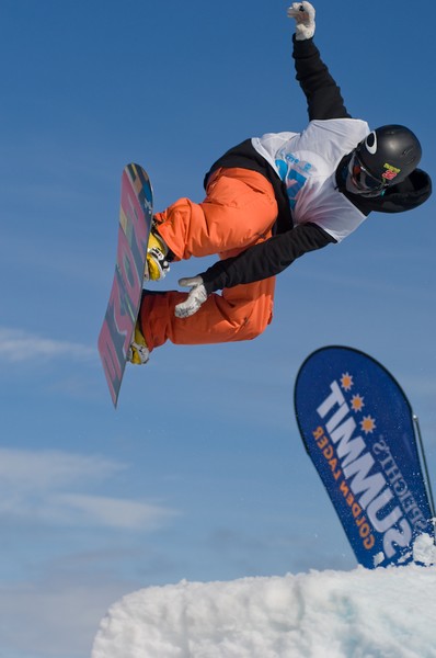 Slopestyle grab