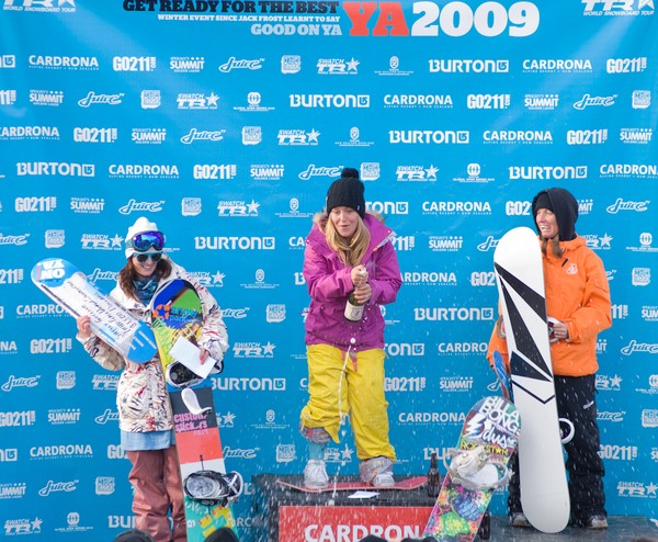 Podium  Slopestyle for women