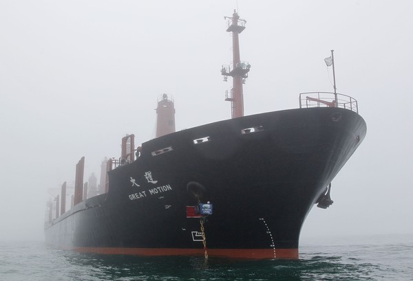 Greenpeace activists have this morning boarded a shipment of palm kernel to prevent it from being unloaded at Port Taranaki, New Plymouth.