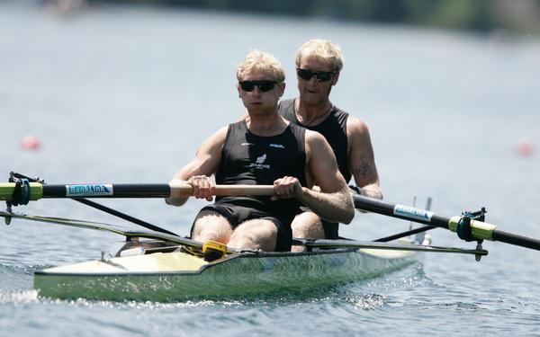 Gold medal winners for the fourth year in a row in Lucerne &#8211; Hamish Bond and Eric Murray