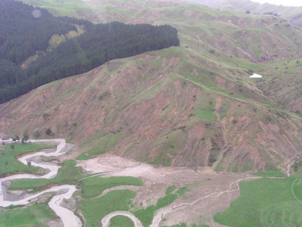 Damage on a CHB Farm coast has suffered