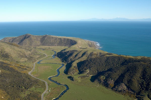 Baring Head, looking towards the South Island