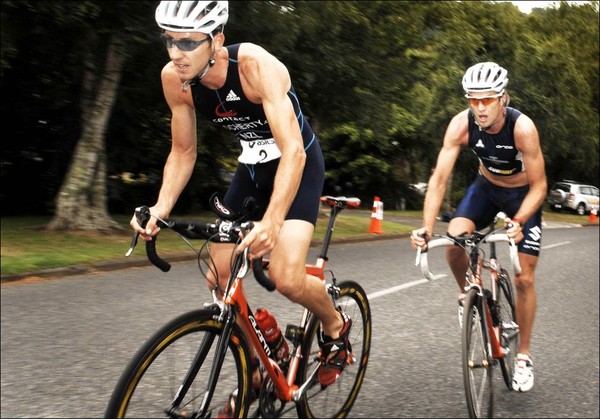 Docherty on the Bike