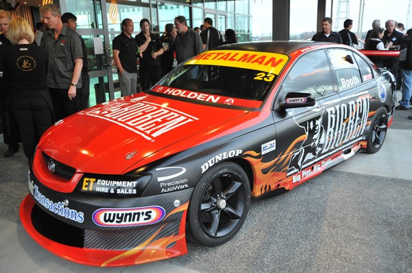 Andy Booth unveils New Holden V8 