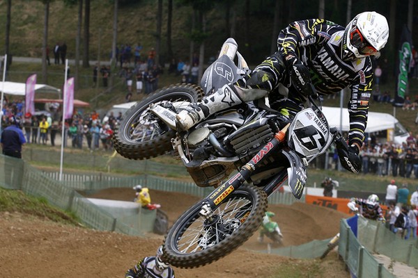 Yamaha Monster Energy racer, Josh Coppins in Ernee