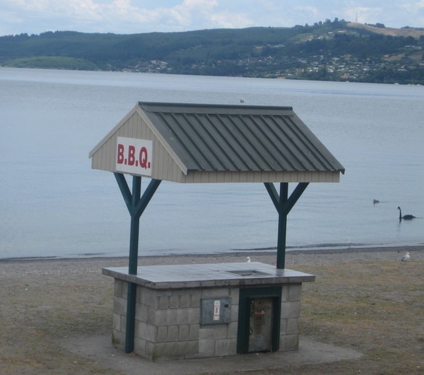 BBQ on the Lake Terrace Beachfront Reserve � what a view!