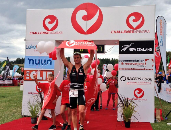 Dylan wins Challenge Wanaka 2014