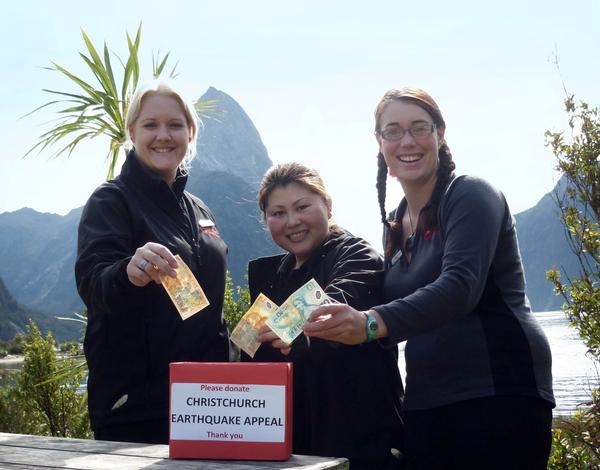 Tania Owens, Saori Tanjo and Nicole Vreugdenhil