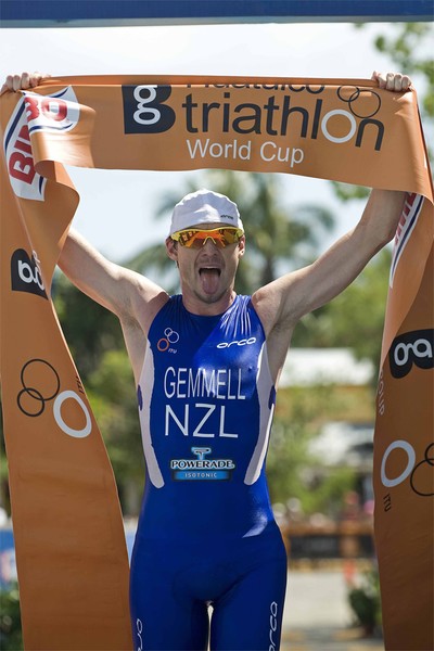 Kris Gemmell wins at the Huatulco BG Triathlon 