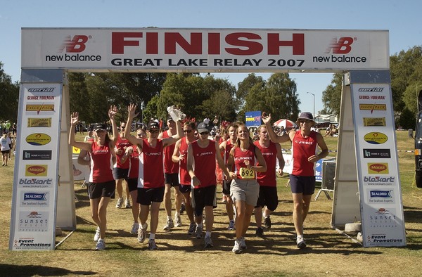 New Balance Great Lake Relay, the largest running and walking relay in NZ being held in Taupo February 09