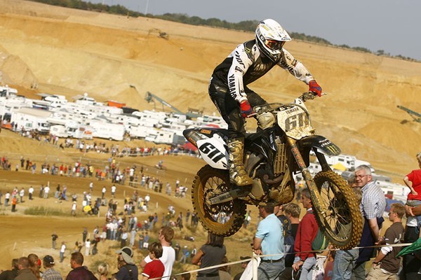 Josh at the Belgian Motocross Championship