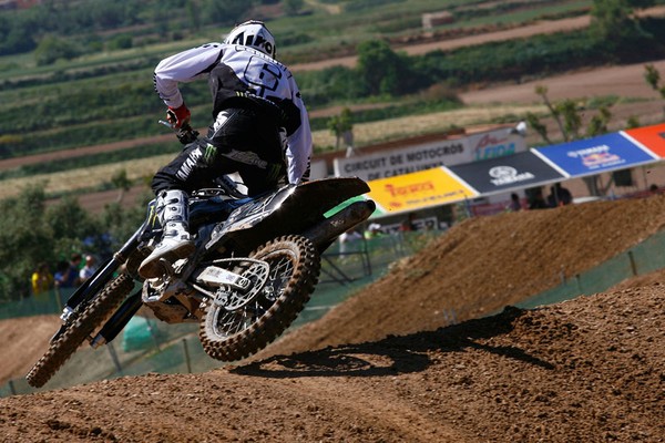 Yamaha Monster Energy racer, Josh Coppins, Round 7 of the MX1 Motocross World Championship in Spain