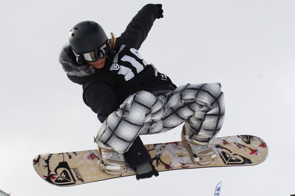 New Zealand's Kendal Brown at last year's Burton New Zealand Open
