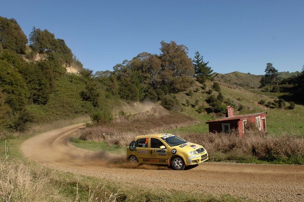 Rangiora's Matt Summerfield and co-driver Dave Neill