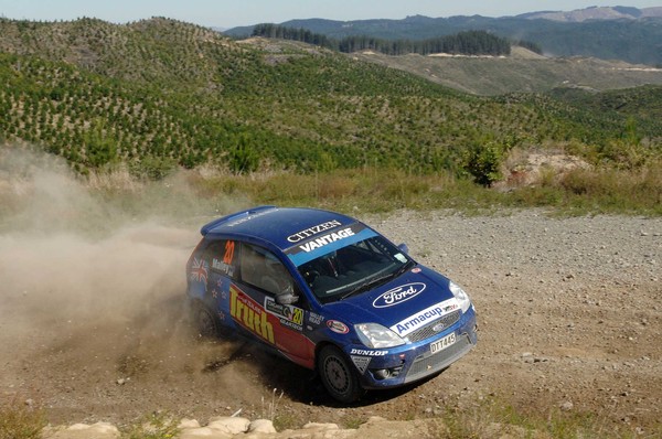 Dominating the two-wheel drive field in today's first half of the Tomoana Warehousing Rally Hawke's Bay, Auckland's Patrick Malley and co-driver Malcolm Read have topped the first collection of championship points for the Vantage New Zealand Rally Champio