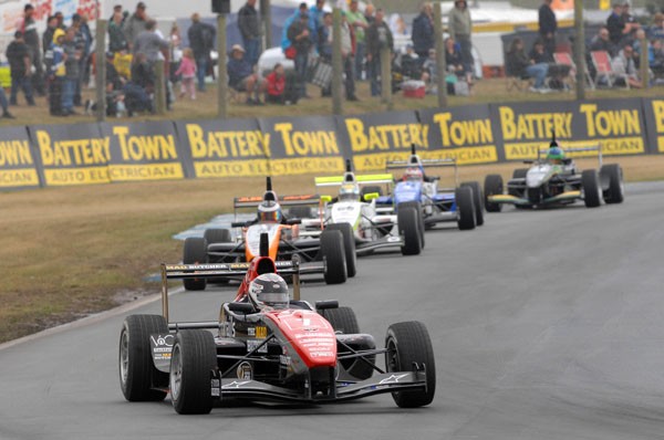 Wanganui's Earl Bamber in the Triple X Motorsport run Toyota Racing Series won the second round of the Toyota Racing Series held at Timaru in the weekend. 