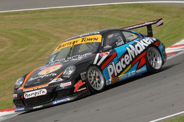 Triple X Motorsport driver Daniel Gaunt took victory in today's final race at the Manfeild Autocourse for the weekend's penultimate round of the Battery Town Porsche GT3 Cup Challenge.