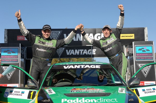 Winning today's final round in the Vantage New Zealand Rally Championship has secured a double driver title for Geraldine's Hayden Paddon
