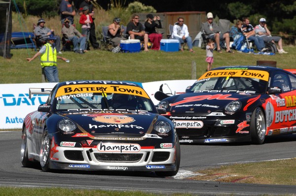 Following his round win at Invercargill, Triple X Motorsport driver David Reynolds is firm favourite for victory at this weekend's fourth round of the 2009/2010 Battery Town Porsche GT3 Cup Challenge being held at Timaru.