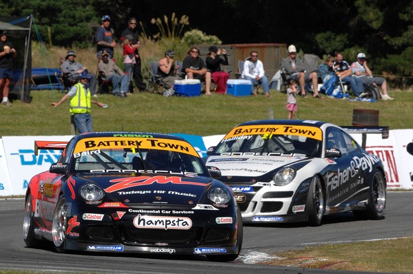 Defending Battery Town Porsche GT3 Cup Challenge champion Craig Baird holds an 82 point lead in the standings following the weekend's third round held at Teretonga near Invercargill