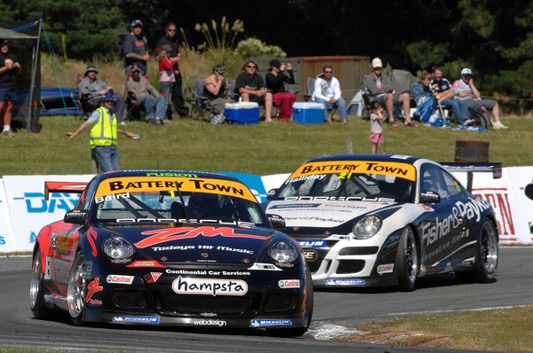 Defending Battery Town Porsche GT3 Cup Challenge champion Craig Baird holds an 82 point lead in the standings following the weekend's third round held at Teretonga near Invercargill