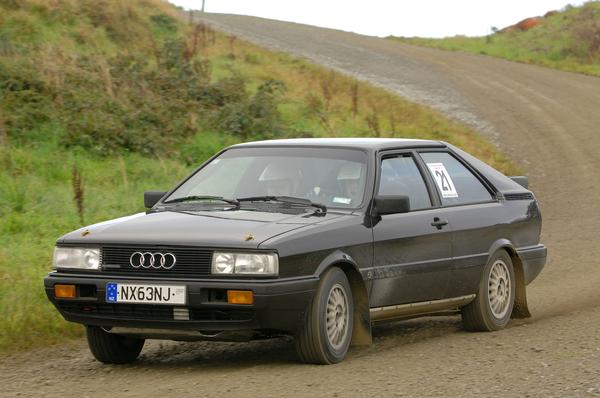 Wilson returns to NZRC competition with an Audi Quattro