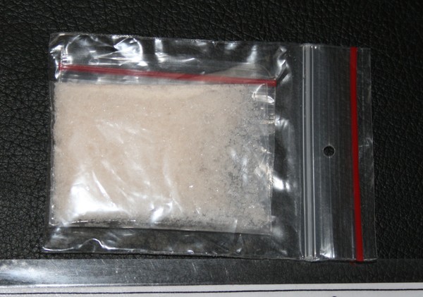An example of some of the drugs recovered during the 14 day operation. (Meth)