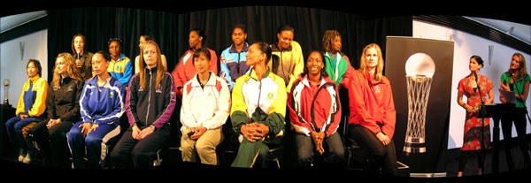New World Netball World Champs 2007 captains call press conference