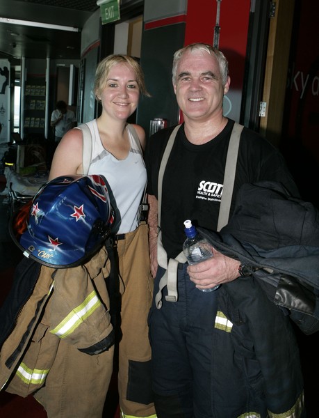  Nikki Kaye, MP for Auckland Central and CEO of Auckland Airport Simon Moutter