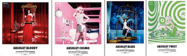 ABSOLUT Twist artwork