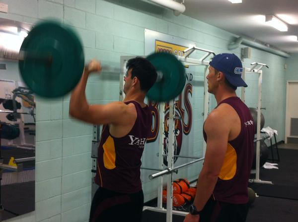 Benefits aplenty for ND training with the Queensland Bulls at their Brisbane HQ