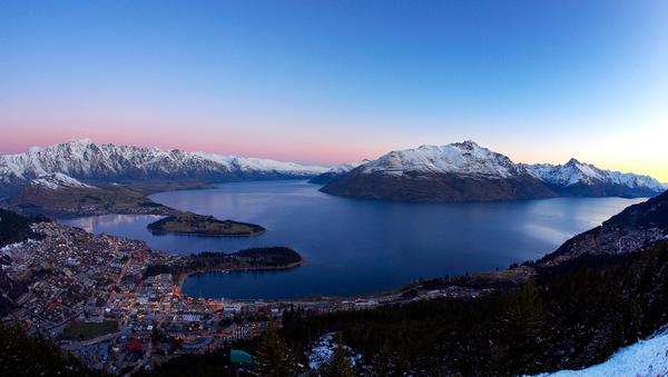 Queenstown in winter