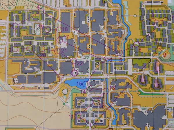 Junior Womens  Sprint Course JWOC