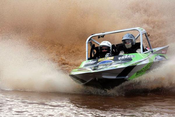 jet boat ride, shotover river, queenstown editorial