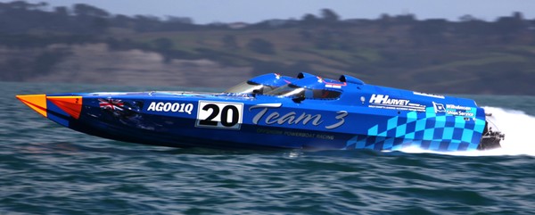 Team Three will be racing for an Australian win