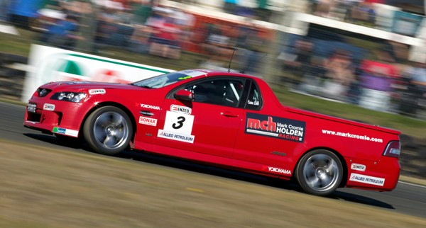 Caine Lobb in the Mark Cromie Holden Racing NZV8RU 