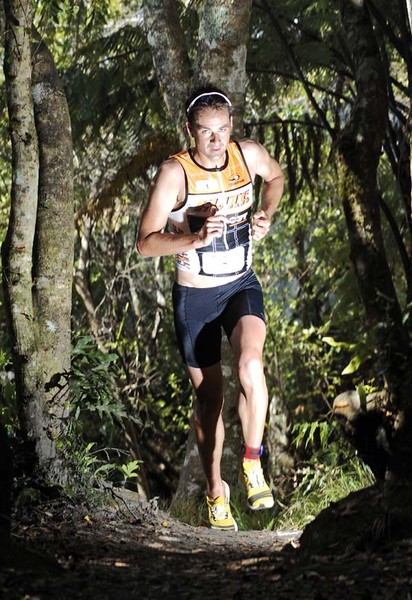 Stephen Sheldrake in the Tri NZ my sport series in Rotorua.