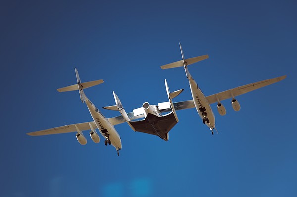 VSS Enterprise in flight