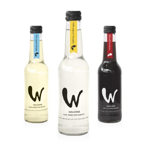 Wai-kawa mixer drinks