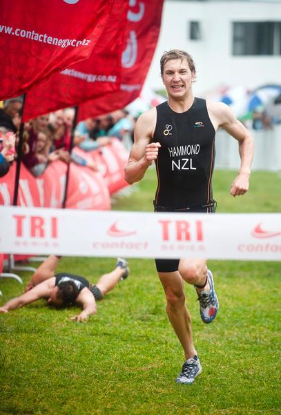 Hamish Hammond winning in Whangamata