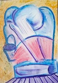 'Mopping the floor' by Leon Aarts