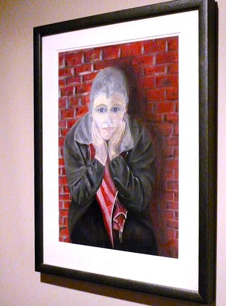 'Dissident' oils on canvas board, by Leon Aarts, 2002 (copied from a Time magazine cover)