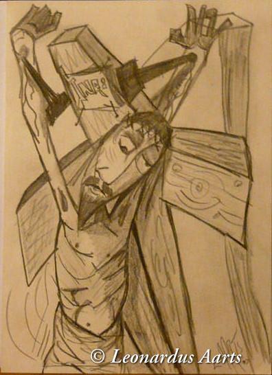 ''Jesus Christ Pose 1'', by Leon Aarts (for sale) (Part 1 of 3)