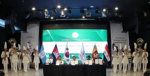 Government ministries in Guatemala, Cambodia, Sri Lanka, and Iraq signed an MOA with HWPL