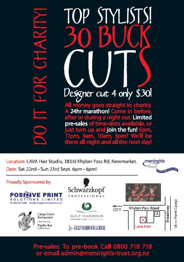 Do it for charity. 30 buck cuts