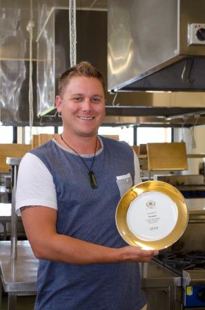 Aidan Galloway, Head Chef at Bay of Plenty Polytechnic