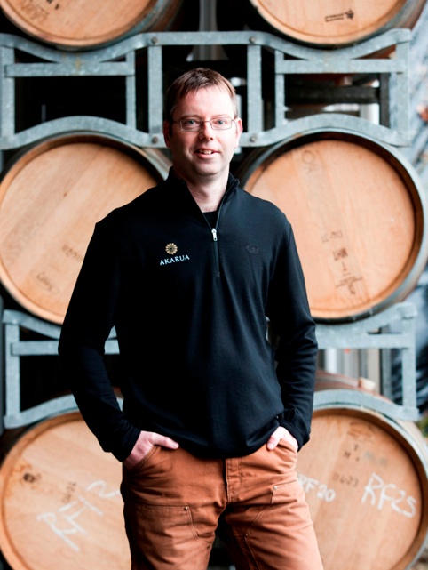 Akarua winemaker Matt Connell 